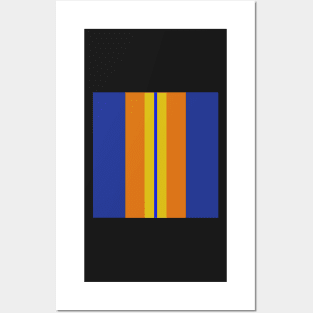 seventies stripes pattern Posters and Art